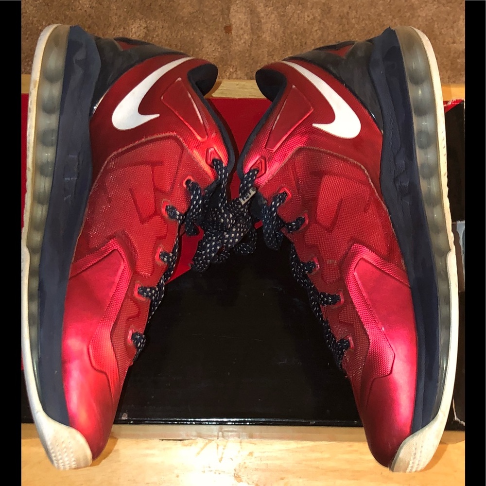 SOLD Nike LeBron Xl Independence Day 9.5 - Picture 4 of 8
